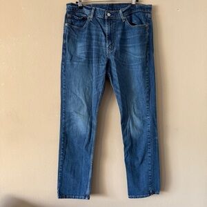 Men's Levis 511 Denim Jean Classic Straight Leg Size 36x32
